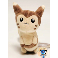 Officiële Pokemon center knuffel Pokemon fit Furret 14cm 